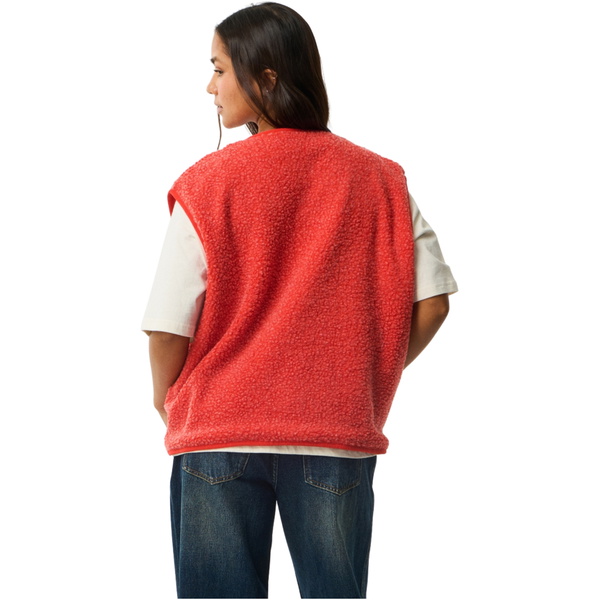 2026 Rip Curl Womens Every Day Polar Vest 0BSWFL - Red